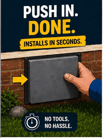 Swift Seal Foundation Vent Inserts/Covers