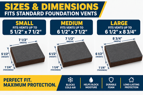 Swift Seal Foundation Vent Inserts/Covers
